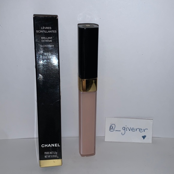 CHANEL Makeup 89 Rose Reve Chanel Lip Gloss Discontinued Poshmark